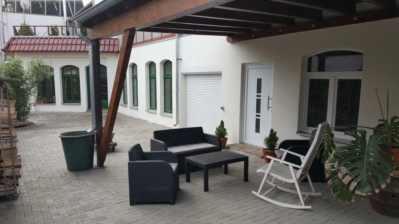 Ferienwohnung Mit Fitness Leipzig Exteriör bild