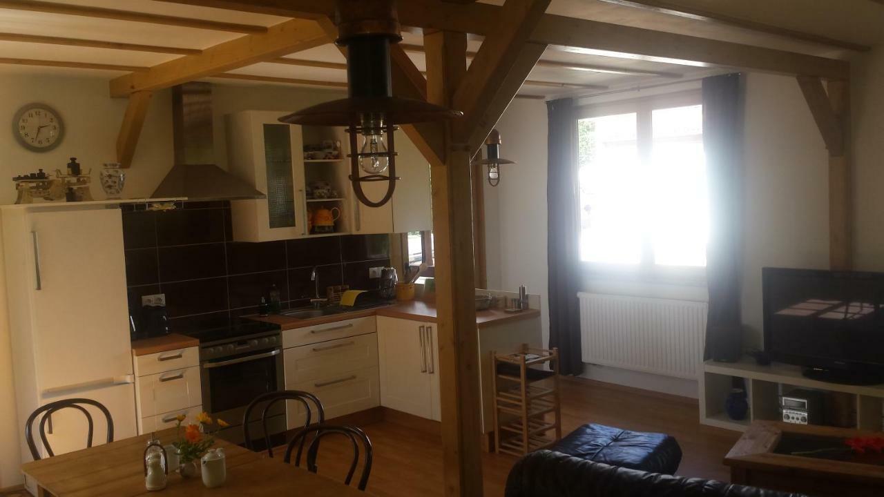 Ferienwohnung Mit Fitness Leipzig Exteriör bild